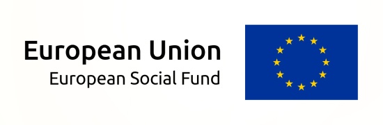 The logotype of European Union European Social Funds